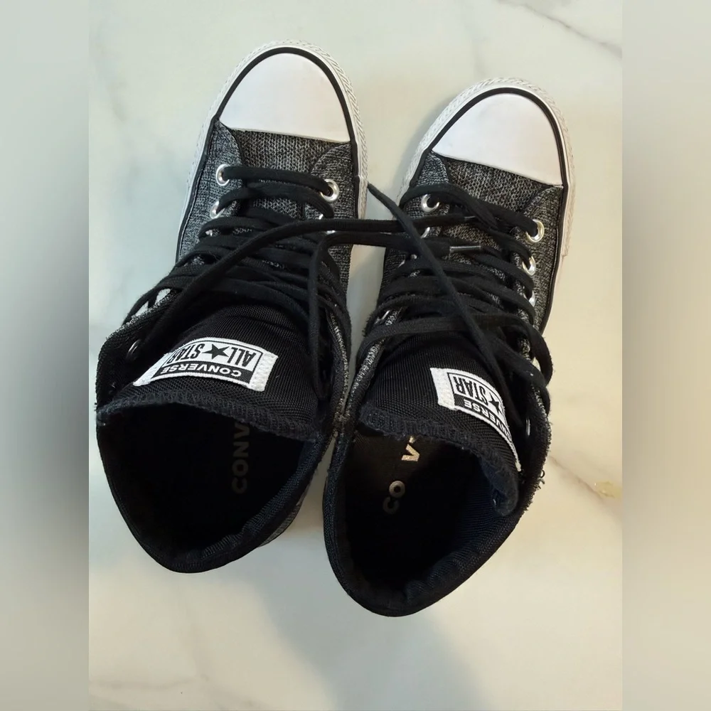 Converse Kids Charcoal Low-Top Sneakers